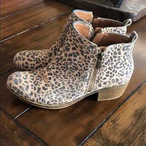 Lucky Brand Cheetah Booties